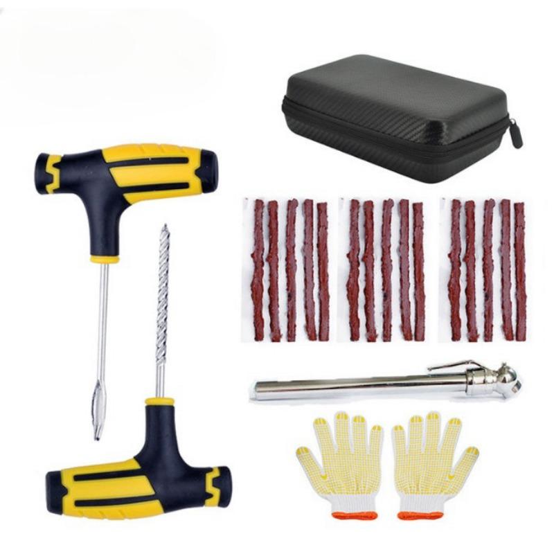 Полоски для ремонта шин, бескамерная резина, 100/5 шт. (Одна часть равна пяти палочкам.) Ремонт проколов шин мотоциклов и велосипедов.