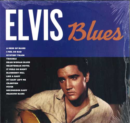 LP Record ELVIS PRESLEY - Elvis Blues Blue Vinyl (Blue Vinyl, NOTLP331BLUEVIN Not Now Music 2022 Japan Blues