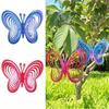Beating Art Butterfly Wind Spinner Yard Art Wind Chimes Balcony Outdoor Garden Decoration Ornament Dream Catcher