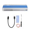 Mobile Hard Disk Box Silver Blue Color M.2 NVME To TYPE-C SSD Enclosure Accessories (Not Inclube