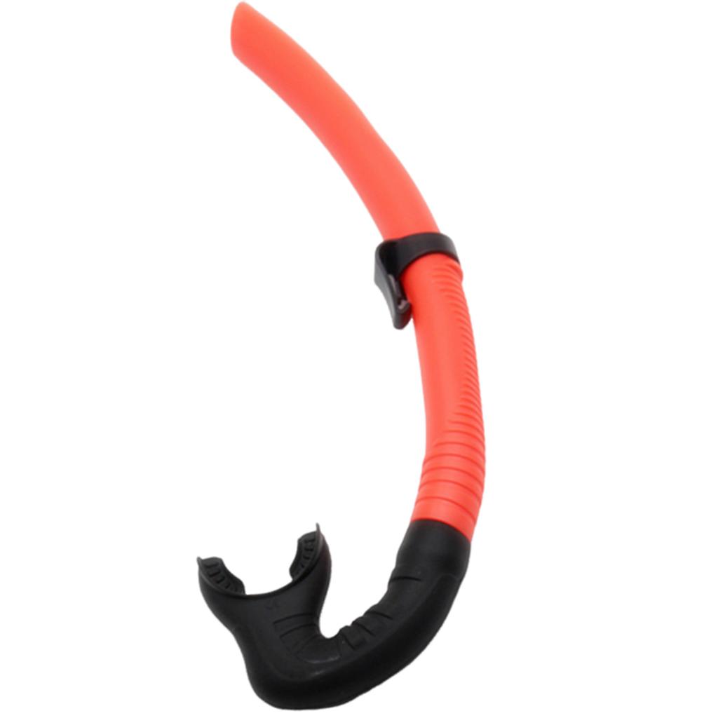 Breathing Tube Professional Scuba Diving Snorkel With Float Mechanism Splash-guard And Top Valve Suitable For Snorkeling Swimm