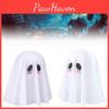 White Adult Ghost Costume Headpiece Anime Character Role Play Halloween Cosplay