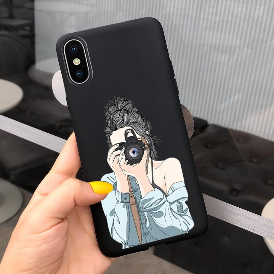 Чехол для iPhone X Чехол для iPhone XR XS Max Силиконовый Мягкий ТПУ Fundas Задняя крышка телефона Чехол Для iPhone X XR XS Max Coque Милый Бампер