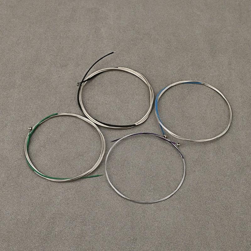 4 шт./комплект Струны для виолончели 4/4 3/4 1/2 1/4 1/8 Струны для виолончели Струны C-G-D-A Сердечник из нержавеющей стали Обмотка из сплава Al-Mg Струны для виолончели