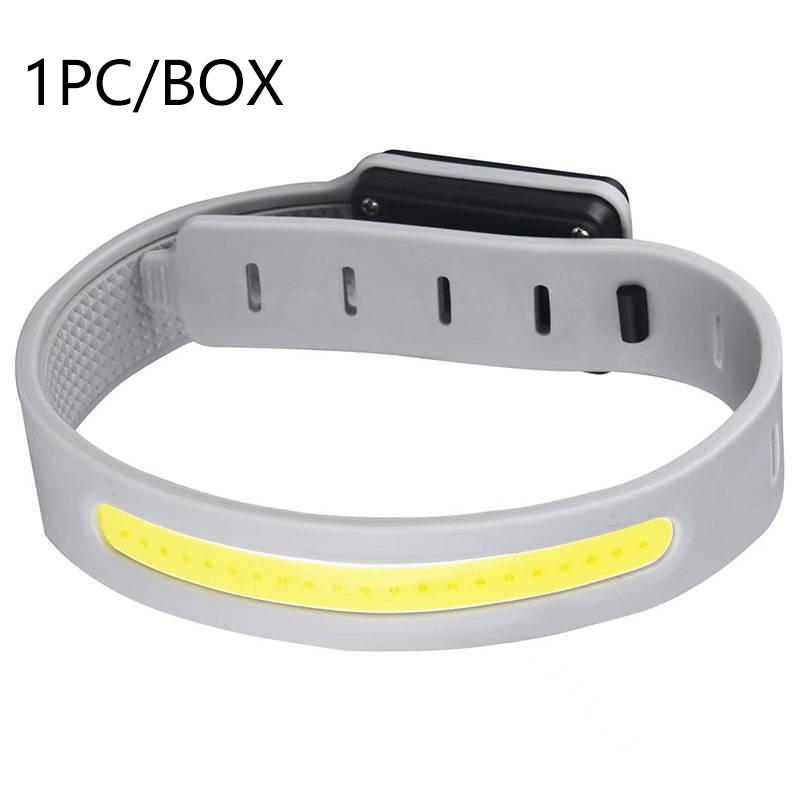 Night Running Armband LED Light Outdoor Sport USB Rechargeable Flashing Light Safe Belt Arm Leg Warning Wristband Cycling Light