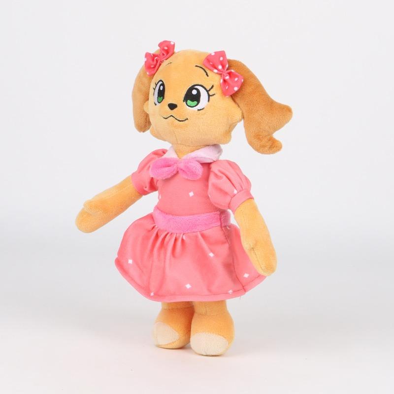 New Funland Horror Game Plush Set Elliott The Cat and Ella The Dog Plush Toys Cute Mascot Dolls Suitable for Children's Birthday Fans Collection Gifts