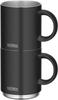 Термос Thermos с вакуумной изоляцией, 450 мл, черный, JDS-451 BK