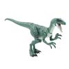Mattel JURASSIC WORLD Hammond Collection Фигурка динозавра Велоцираптор Дельта Игрушка Общая длина 21 см Возраст от 8 лет и старше Зеленый HTV63 Детская длина прибл.