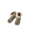 Inner Heightening Snow Boots 2025 Autumn and Winter New Korean Version Plush Short Boots Fluffy Shoes