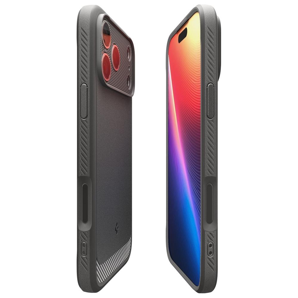 Spigen Rugged Armor Mag MagSafe Case for iPhone 17 Pro Gray