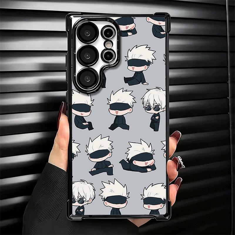 Мультяшный Милый JUJUSU Аниме Мягкий Чехол Для Телефона Для Samsung Galaxy S26 Ultra S25 Edge S24 FE S23 Plus S22 S21 + S20 Покрытие Защита от Падений