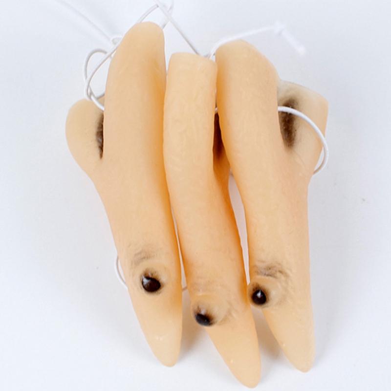 Ногти "Пальцы ведьмы" Хэллоуин Костюм Реквизит Накладной нос ведьмы для вечеринки Клуба