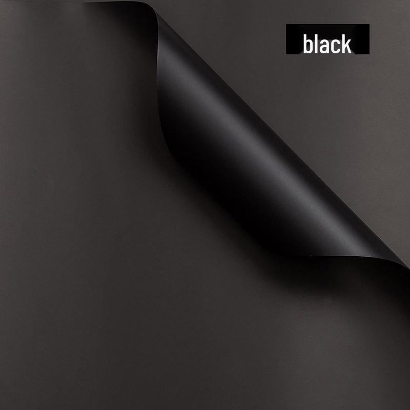 Полупрозрачная Водонепроницаемая Матовая Бумага для Букетов Флориста - Корейская Однотонная Упаковка для Цветов