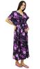 Maternity Floral Print Caftan Cotton Maxi Kaftan Nursing Night Gown