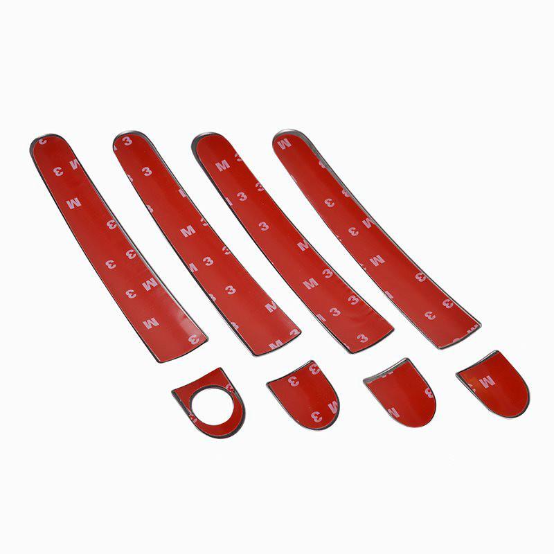 FUNDUOO для Volkswagen VW T5 T6 Transporter Caravelle Multivan California из нержавеющей стали, накладка на дверную ручку автомобиля