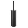 Creative Toilet Brush with Holder Bathroom Toilet Bowl Brush Holder Toilet Bowl Cleaner Brush Wall Mounted Toilet Brush Black