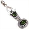Pendant Peridot Gemstone Gift For Her Silver Jewelry 3"