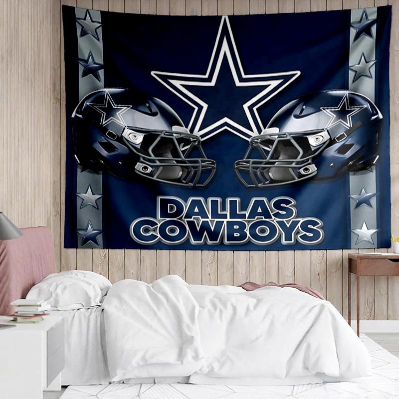 Dallas Cowboys Tapestry for Bedroom Aesthetic Classroom Tapestries Wall Hanging for Living Room Dorm Office,Ideal Creative Gift