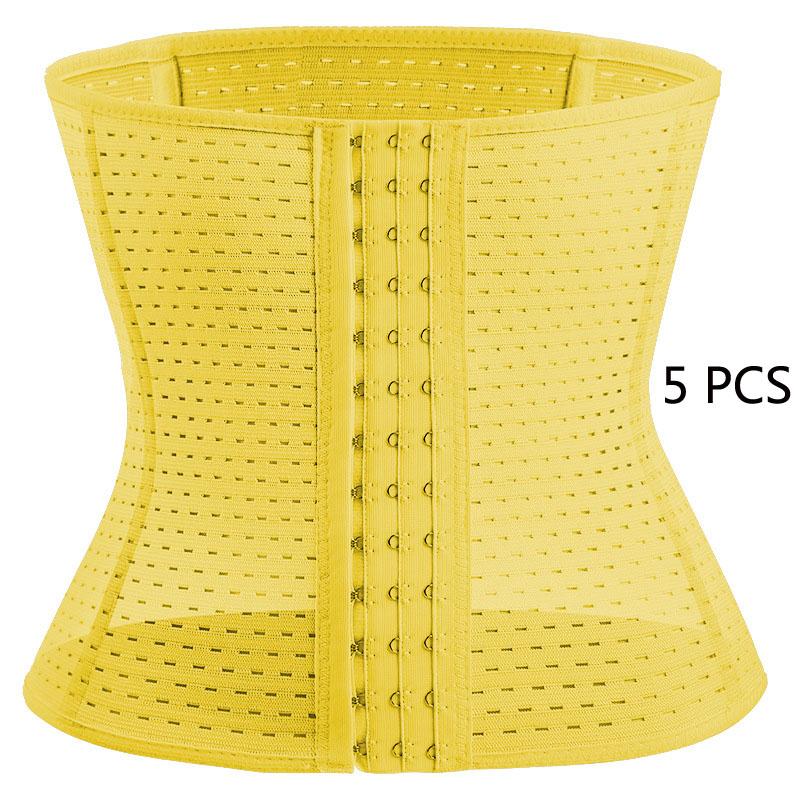 Послеродовой дышащий пояс-корсет для живота и талии, каркасная поддержка, моделирование тела, спортивный пояс, контроль живота, пояс для талии для женщин