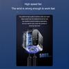 Настенная подставка для зубных щеток на солнечной зарядке с двумя слотами и интеллектуальной системой сушки