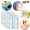 100Pcs Waterproof Belly Button Stickers - Soft, Comfortable, Invisible Transdermal Adhesive, Long-lasting Wear