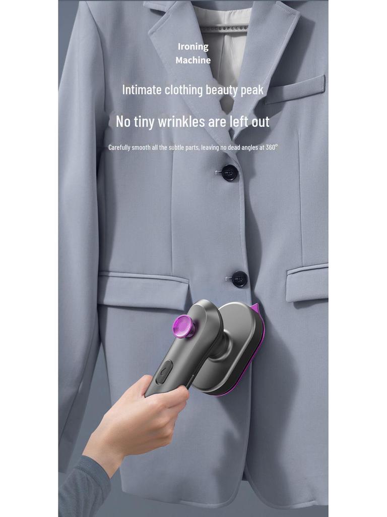 Портативный вращающийся ручной паровой утюг - мини-электрический для бытового сухого и влажного глажки