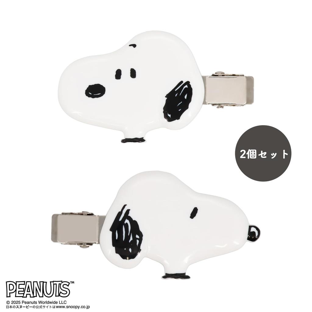 SHOBIDO Снупи PEANUTS Аксессуар для волос Зажим для челки SN34954 - <Снупи A>
