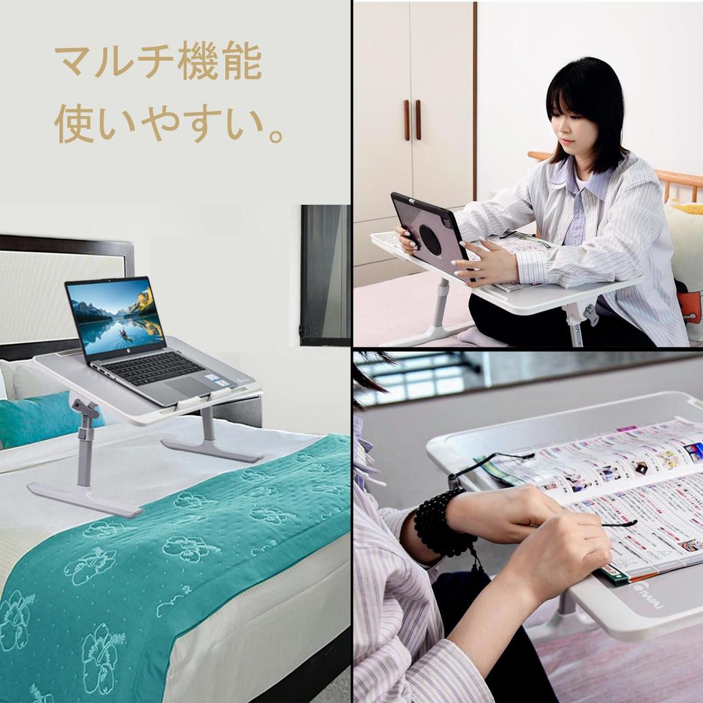 Складная кровать Мини Низкая Клавиатура для чтения Ноутбук Планшет Регулируемая высота и с ящиком Стол, Письменный стол, Столик, Подставка, Стол, Держатель, Угол, Легкий,