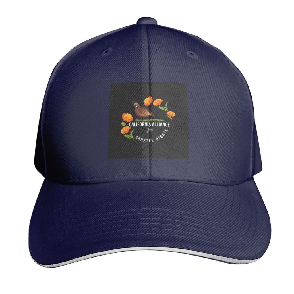 CA adoptee rights logo black Baseball Cap Unisexs big size hat Icon Fashion Beach Sunhat Unisex Caps Womens