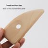 Handmade 5-Piece Wooden Pottery Sculpture Tools Set