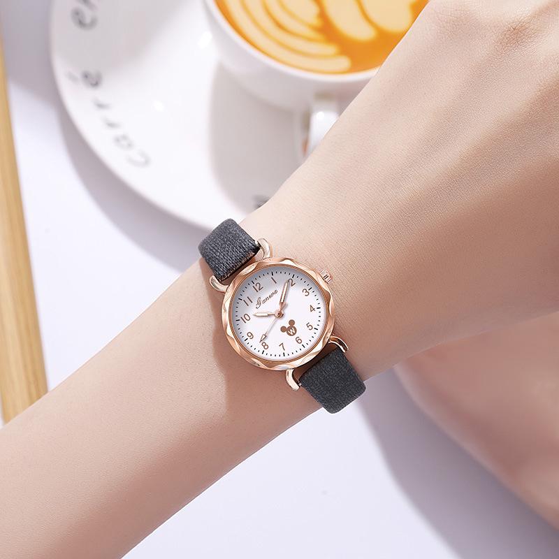 Women's Quartz Watch Student Casual Ladies Wristwatch Simple Stylish Fresh Trendy Forest Style Female Watches For Daily School