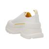 Alexander Mcqueen Кроссовки Tread Slick Low со шнуровкой Graffiti White Yellow Pop 711108WIAT69429