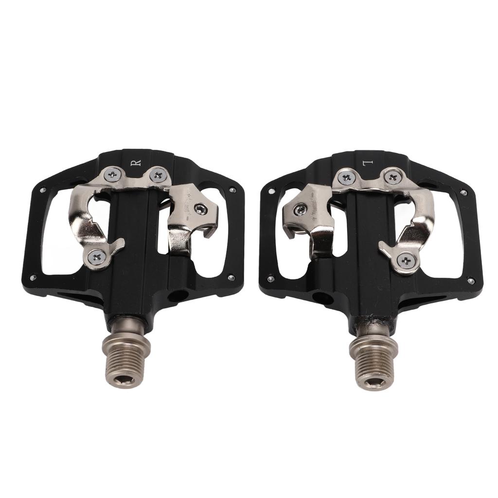 1 Pair set Multi Use Ultralight Sealed Bearings Bicycle Pedals Dustproof Self Locking PedalBlack