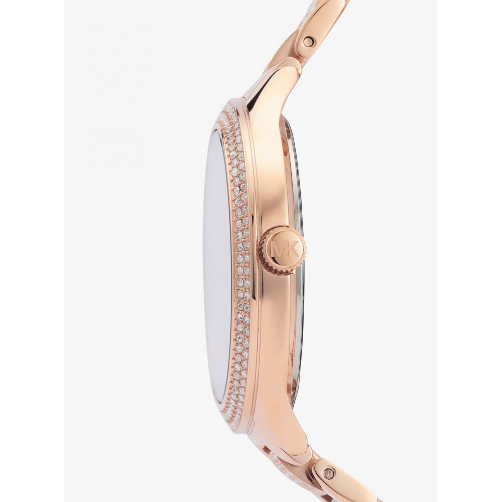Michael Kors Тонкие часы Runway 38 мм Mk3799622 Розовое золото