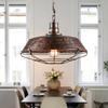 New Transform Your Salon, Restaurant, or Kitchen with This Exquisite Vintage Industrial Retro Iron Pendant Lamp Chandelier - Ele
