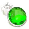 Peridot Gemstone Handmade 925 Sterling Silver Jewelry Pendant 1.77" e6J25