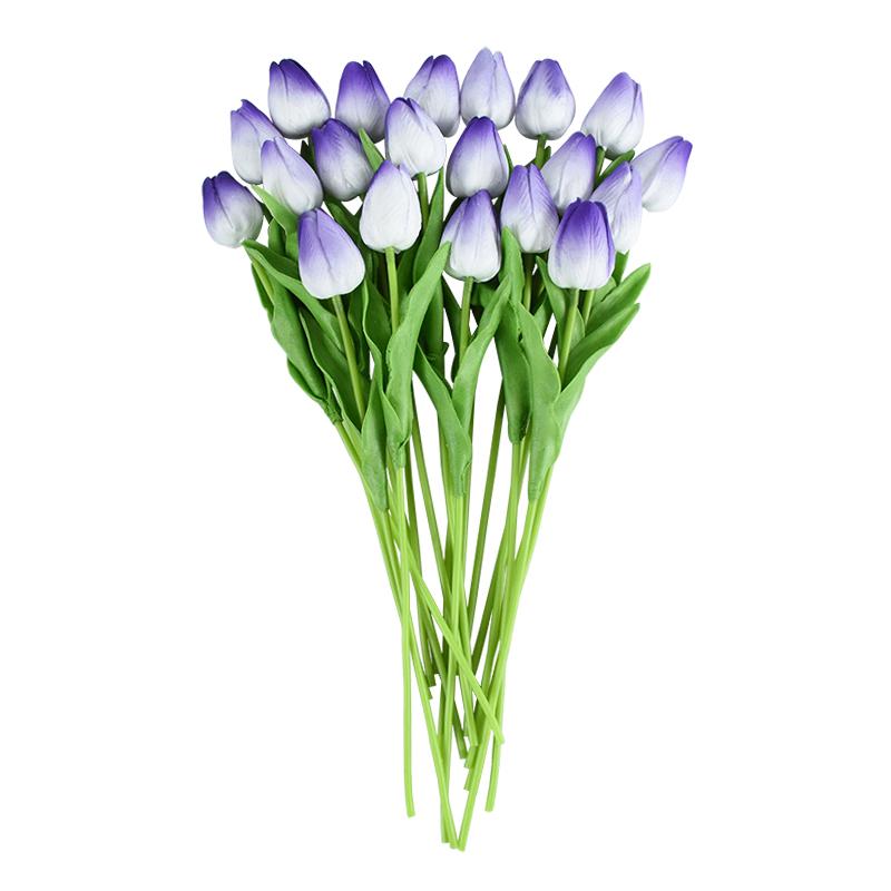 10 головок, роскошные искусственные тюльпаны, цветы, белый настоящий сенсорный букет, искусственный цветок из пены, свадебный дом, гостиная, рождественское украшение