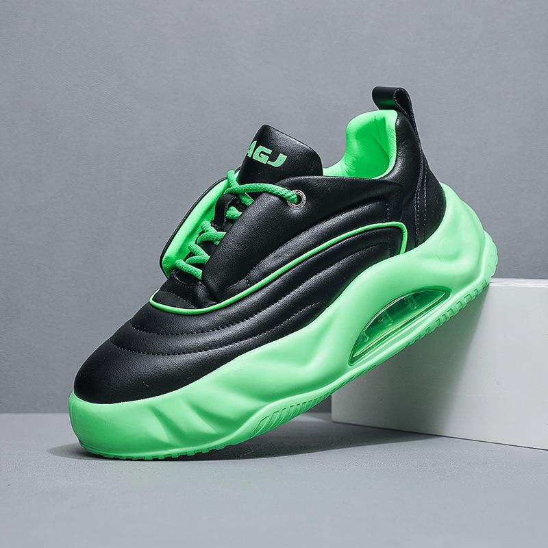 GAGJ модные мужские туфли для хлеба, весенние новые маленькие белые туфли на платформе с воздушной подушкой, обувь для папы, спортивная и повседневная обувь в наличии