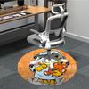 1pc Garfield Cat Office Round Area Rug,Bedroom Living Room Home Decor, Room Deco a1016132