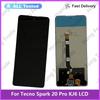 Полный модуль LCD экрана и сенсорного стекла для Tecno Spark 20 Pro KJ6
