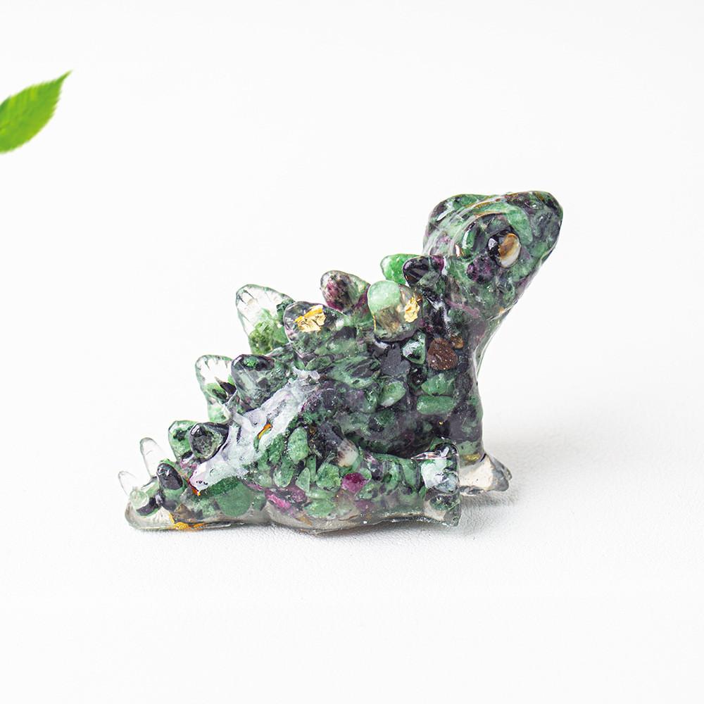 Trex Resin Art Decor With Crystal Resin For Modern Desk Ornament Gift For Friends And Family