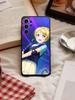 Чехол для телефона L-Love live-Аясе Эли для Samsung S26,S25,S24,S23,S22,S21,S20,Ultra,Plus,FE Черный Мягкий Чехол