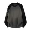 Men S Color Block Crew Neck Pullover Knit Sweater For Winter
