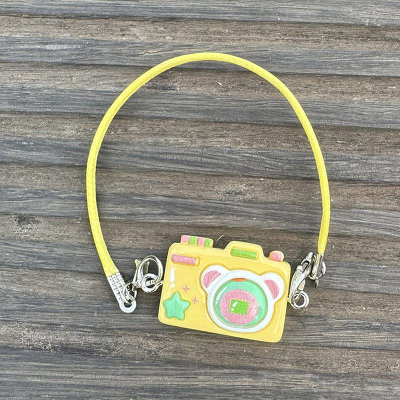 Творческий DIY камера игрушка кулон мультяшная камера подвесные украшения аксессуары мультяшная мини-модель сумка ключ аксессуар подарки