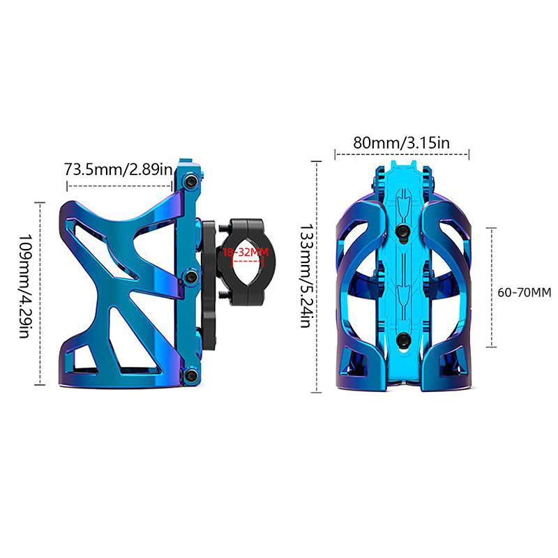 1 шт., универсальный держатель для напитков для мотоцикла, держатель для бутылки с водой для мотоцикла, аксессуары для модификации мотоцикла, держатель для стакана для мотоцикла
