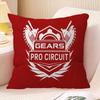Pro-circuits Чехол на подушку для мотоциклетных гонок Декоративная наволочка для подушки Чехол для подушки с принтом для дивана