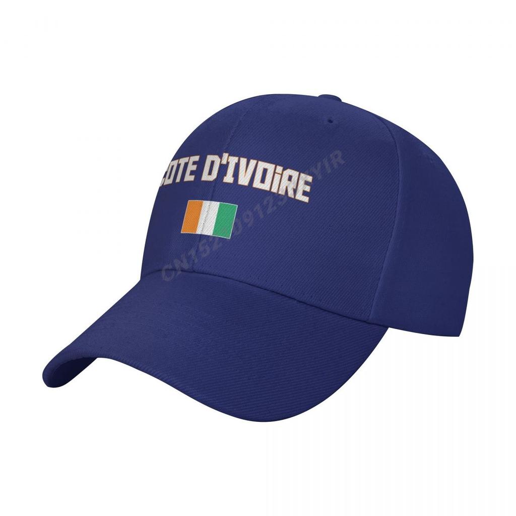 Baseball Cap Cote DIvoire Flag Wild Sun Shade Peaked Adjustable Caps for Unisex Women Print