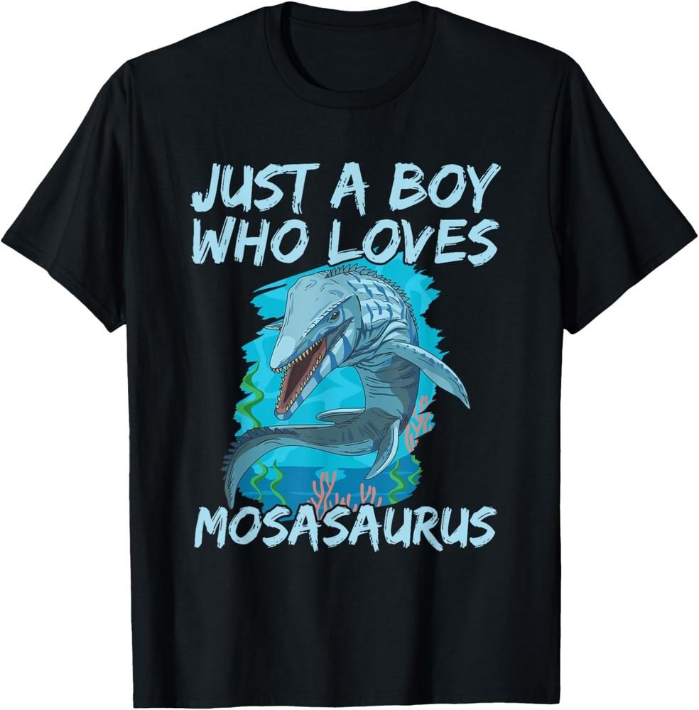 Just a boy who loves mosasaurus Design for a Mosasaurus Boy TShirt Unisex T-Shirt
