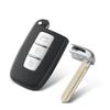 KEYYOU For Kia Forte Soul Rio Borrego Sorento Optima For Hyundai I30 IX35 Sonata Genesis Equus Veloste Smart Remote Key Shell
