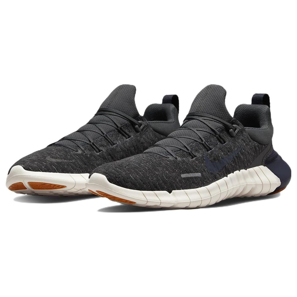 Nike Free Run 5.0 Anthracite Medium Ash Мужские кроссовки Черный Кумкват Черненый-Синий CZ1884-007
